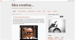 Desktop Screenshot of ideacreation.org